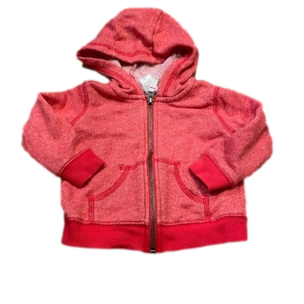 Carters 12 m unisex hoodie zip up